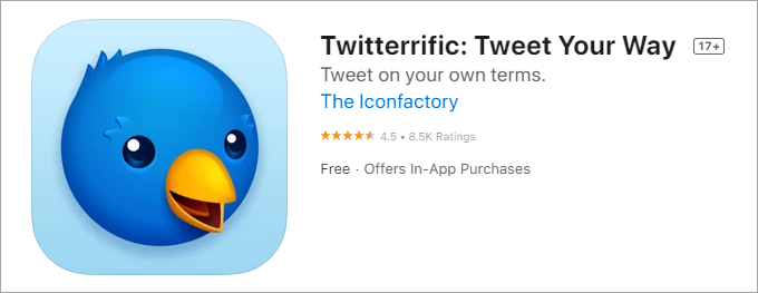 Twitterrific